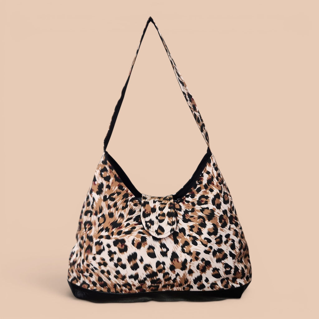 Phoebe Shoulder Bag – Animal Print & Faux Leather